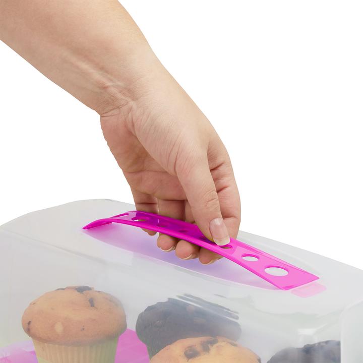 Actual product image Relaxdays Rectangular Cake Carrier