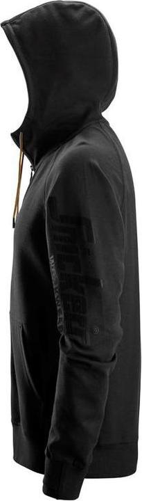 Produktbild Snickers Workwear 28950400009 Logo Full-Zip Hoodie Schwarz XXXL (3XL)