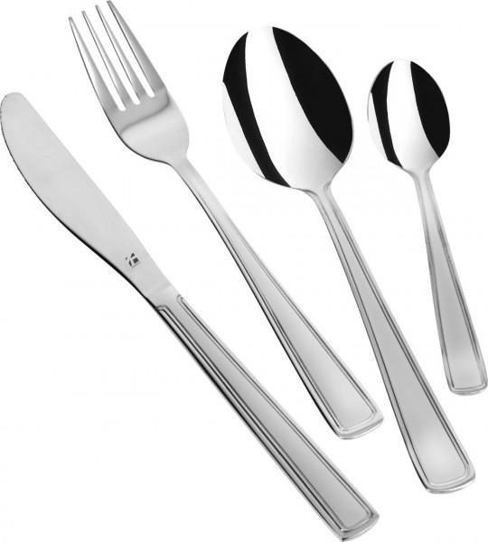 Actual product image B/R/K Stainless steel cutlery set Budapest 24 pcs. (24 Piece, Cutlery set)