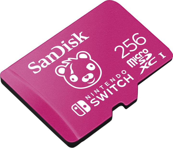 Immagine prodotto SanDisk Nintendo Switch Card Fortnite Edition (256 GB, microSDXC, U3, UHS-I)