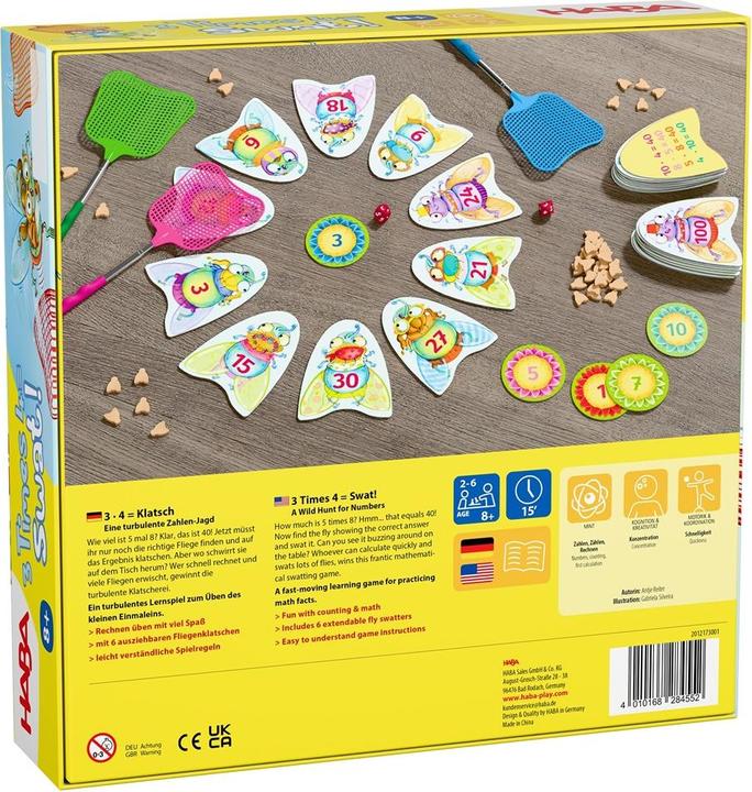 Image du produit Haba 3x4 = Klatsch (Allemand)