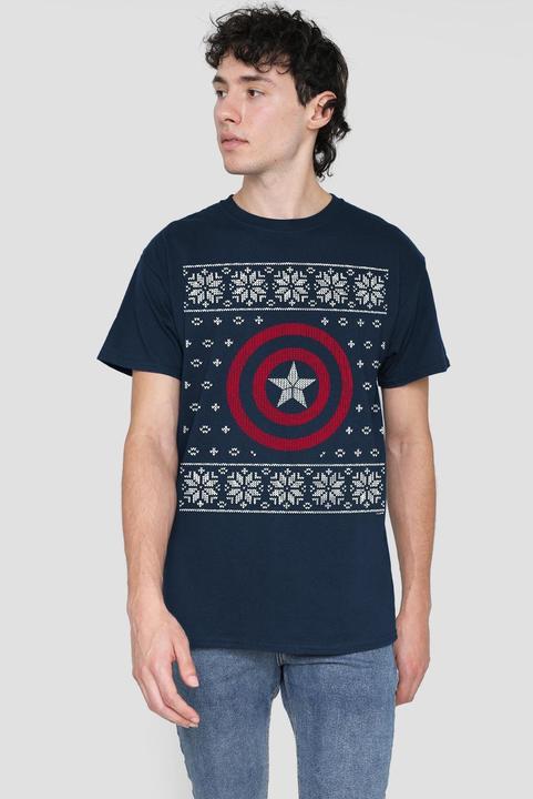 Image du produit Captain America - T-shirt - Homme (M)