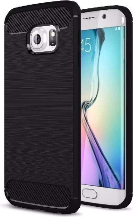 Image du produit Screenguard Samsung Galaxy S6 Edge Coque Carbon Brushed Soft TPU (Samsung Galaxy S6 Edge)