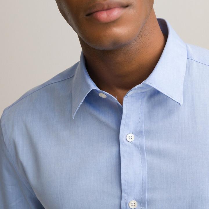 Image du produit La Redoute Collections Chemise slim fit à col français (XL)