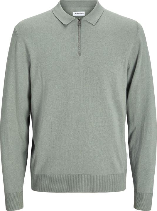 Jack & Jones Jjeemil Knit Polo Half Zip Ls Noos