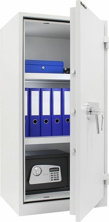 Produktbild Rottner Stahlbüroschrank Office 1 Premium Doppelbartschloss (230 l)