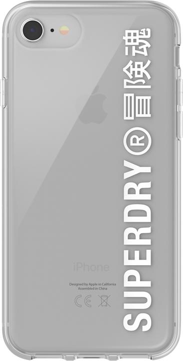 Productafbeelding Superdry Snap Case Clear (Apple iPhone 6, Apple iPhone 6s, Apple iPhone 7, Apple iPhone 8, Apple iPhone SE (2e generatie), Apple iPhone SE (3e generatie))