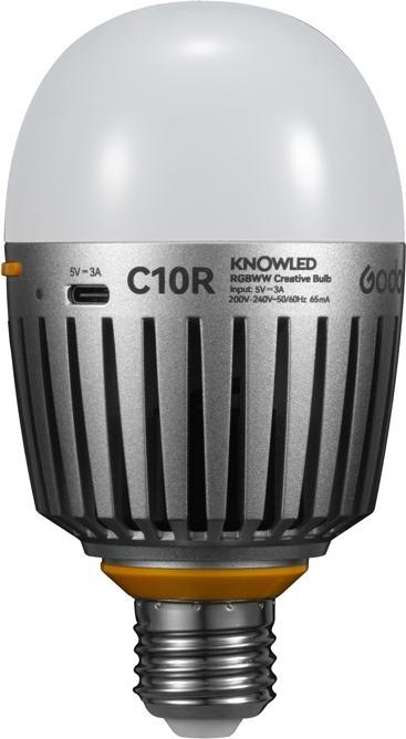 Godox Lampadina creativa C10RB KNOWLED RGBWW (E27)