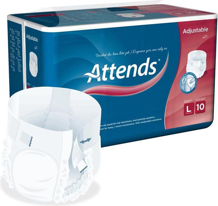 Actual product image Attends Adjustable 10 (21 x, Large)