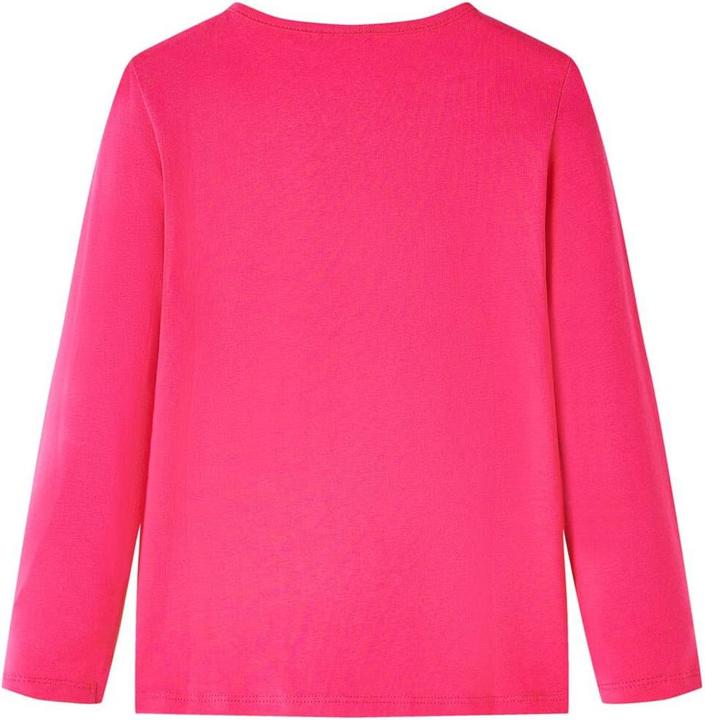 Immagine prodotto VidaXL Camicia a maniche lunghe per bambini rosa brillante 140,Materiale: 95 % cotone (140)