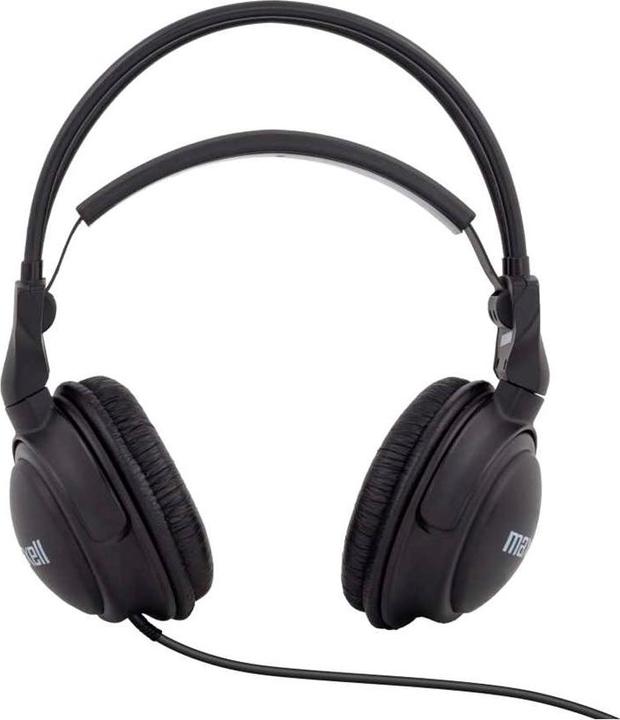 Produktbild Maxell Headphones with Volume Control, 60 Ohm, 3,5mm, 2,5m Cable, Grey (ANC, Kabelgebunden)
