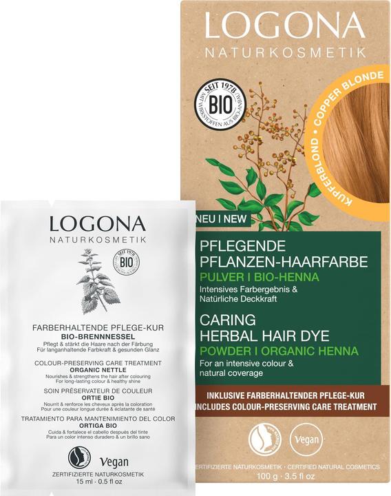 Image du produit Logona Poudre de coloration végétale (020)