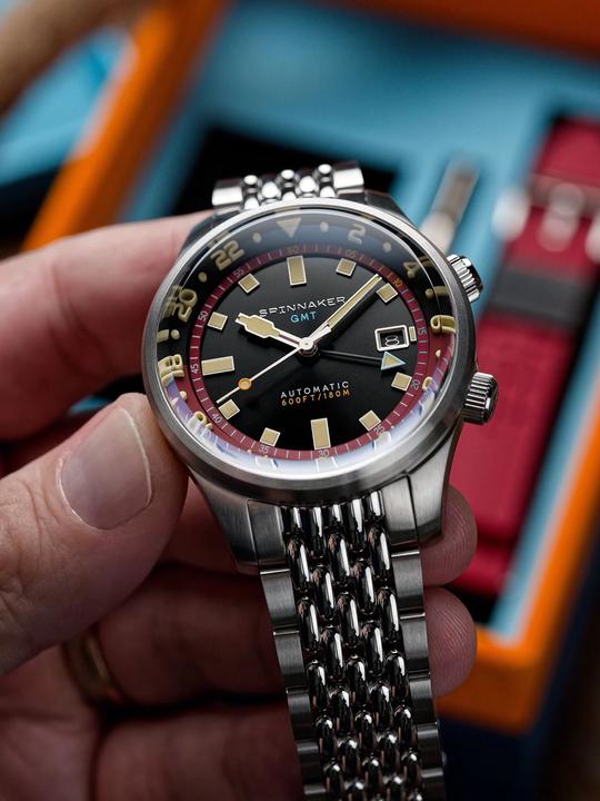 Actual product image Spinnaker SP-5121-11 Bradner GMT (Diving watch)