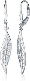 Produktbild JVD - Charming leaves dangle earrings with zircons SVLE2563XJ6BI00