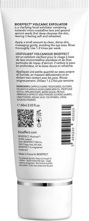 Actual product image Bioeffect Volcanic Exfoliator (Exfoliation, 60 ml)