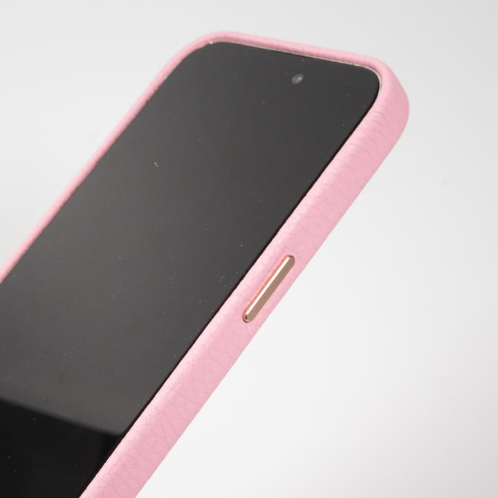 Produktbild PhoneLook Hülle Vollständig genarbtes Luxuskalbsleder mit Metallknöpfen und MagSafe (Apple iPhone 15 Pro)