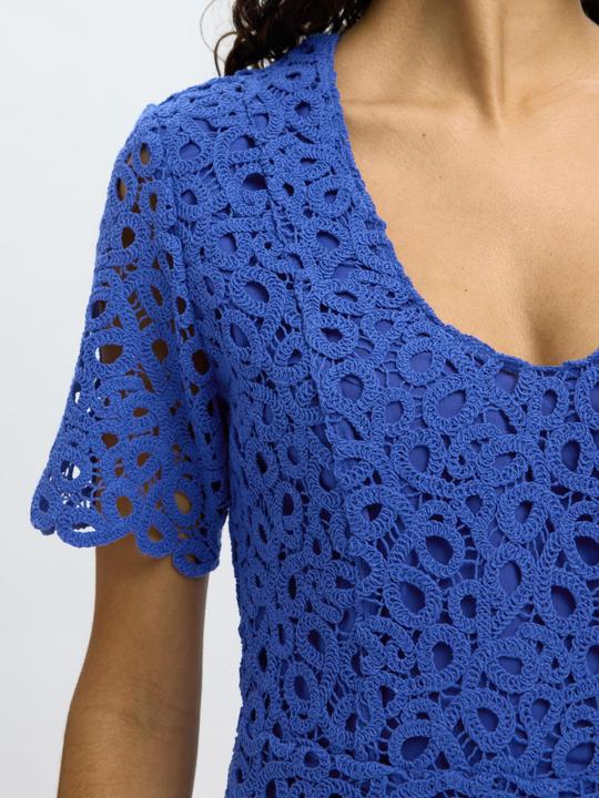 Actual product image Selected Femme Häkel-Look Maxikleid (38)