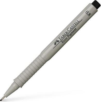 Produktbild Faber-Castell Pigmentliner ECCO PIGMENT 0,8 mm, schwarz (Schwarz, 1 x)