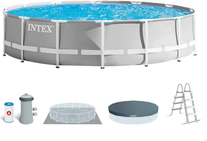 Actual product image Intex Prism Frame Premium Pool Set (457 x 107 cm)