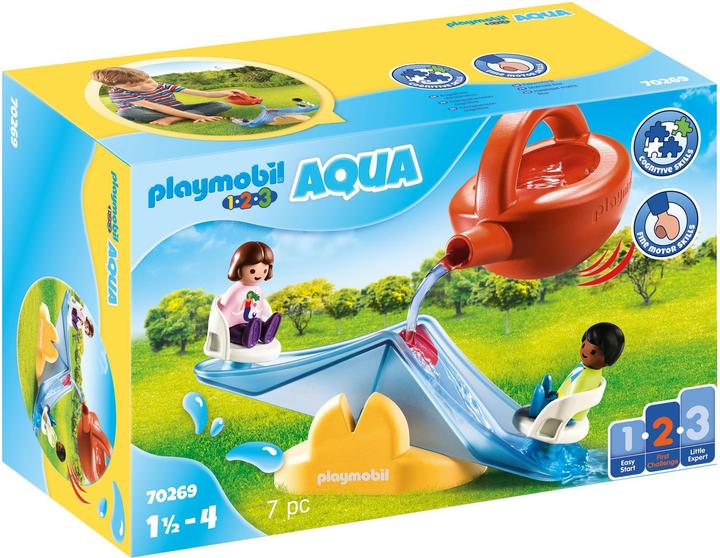 Actual product image Playmobil Water see-saw with watering can (70269, Playmobil 1.2.3)