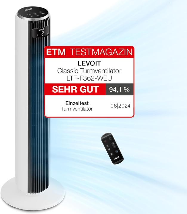 Image du produit Levoit Turmventilator (20 dB)