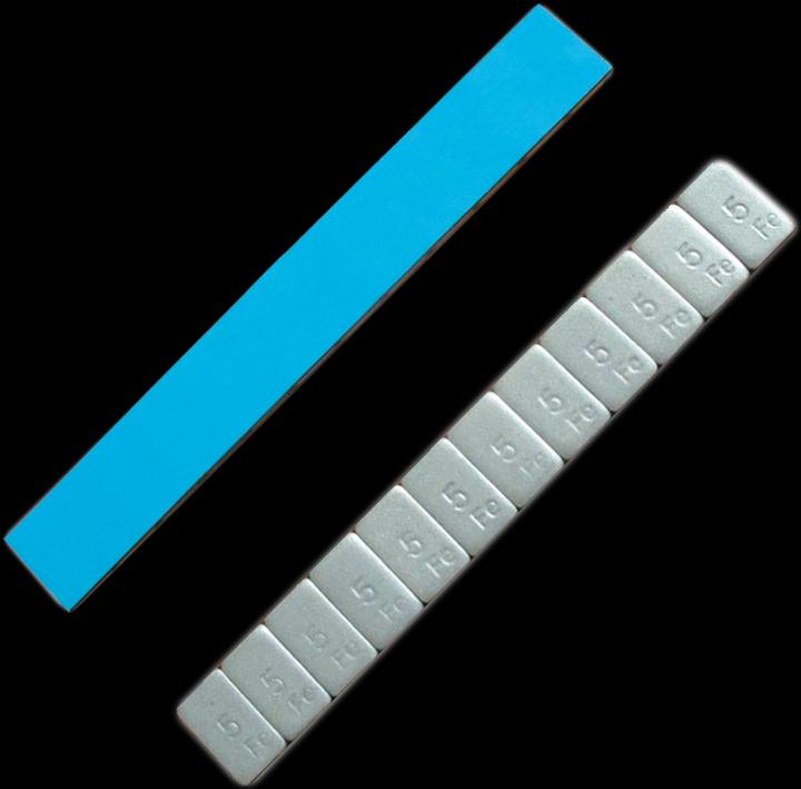 Produktbild SW-Stahl 41441L Klebegewichte 5g I 50 Riegel I selbstklebend I Reifen Wuchtgewichte I Klebe Auswucht