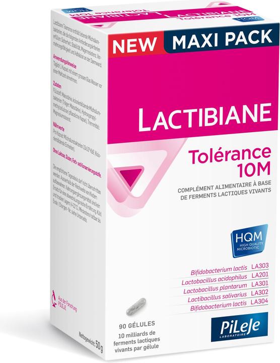 Produktbild Lactibiane Tolerance 10M Kaps (90 Stück, Kapseln, 93 g)
