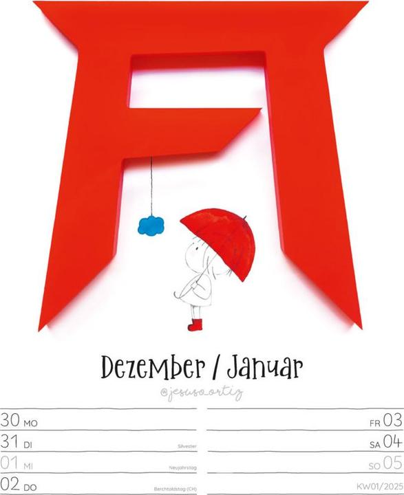 Produktbild Little Dreams - Wochenplaner Kalender 2025 (Deutsch)