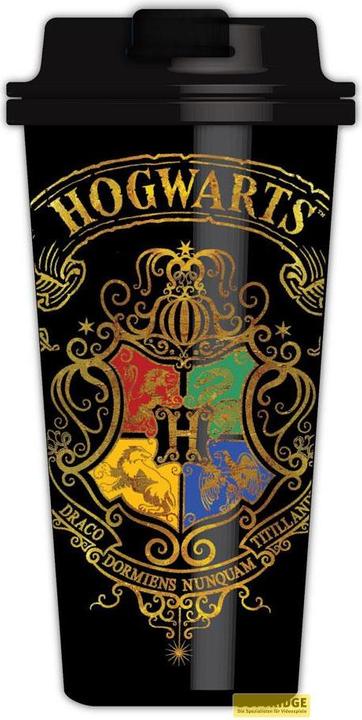 Actual product image Blue Sky Harry Potter mug de voyage Colourful Crest (0.45 l)