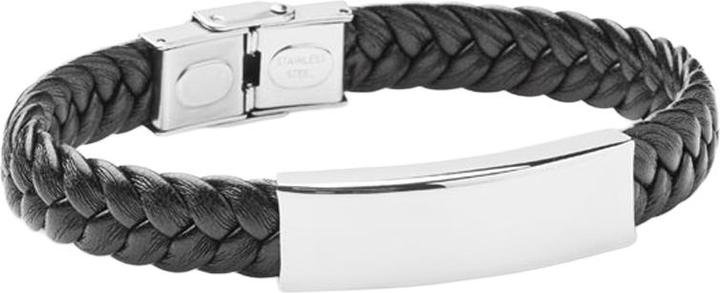 Immagine prodotto MidOcean Faulet Finta Pelle Intrecciato Braccialetto (21 cm, 100% materiale sintetico)