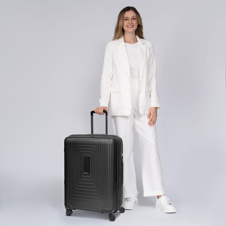 Produktbild Redolz Essentials 14 4-Rollen Trolley 65 cm mit Dehnfalte (81 l, M (50 - 90l))