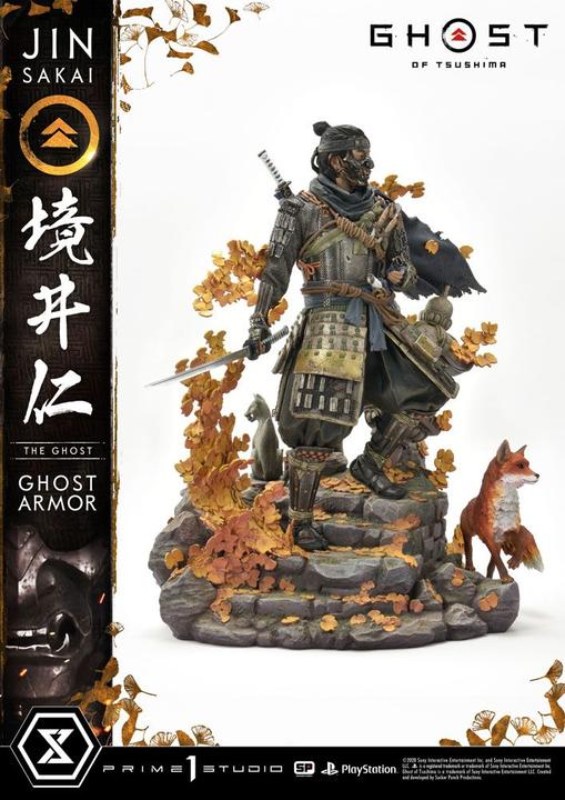 Actual product image Prime 1 Studio Ghost of Tsushima "Jin Sakai" 1/4