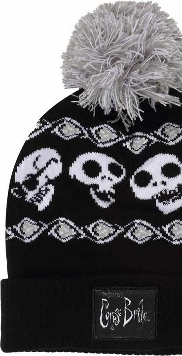 Actual product image Universal Textiles Unisex Adult Skeleton Band Snow Beanie