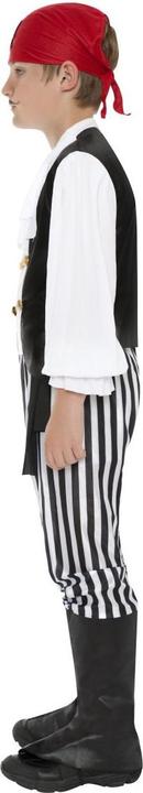 Image du produit Smiffys Pirate noir et blanc (98, 104, 110)