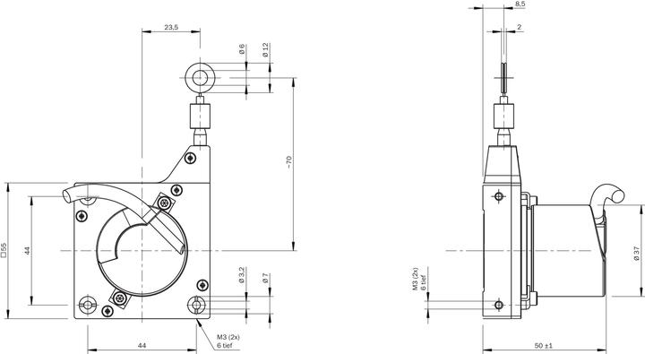 Actual product image Sick EcoLine Series Linear Measuring Linear Measuring Encoder, 2500 ppr (Electronics kit)