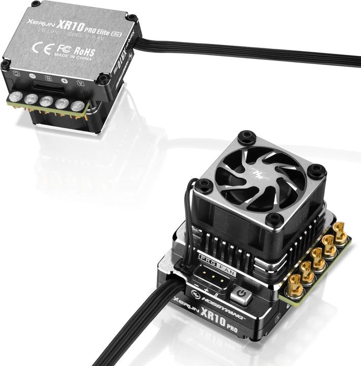 Actual product image Hobbywing xerun xr10 pro elite g2s brushless controller 160a, 2s lipo