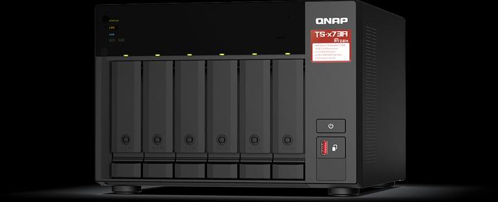 Produktbild QNAP TS-673A-8G (0 TB)
