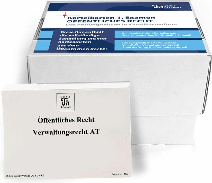 Image du produit Fiches 1er examen de droit public - NRW (367 x)
