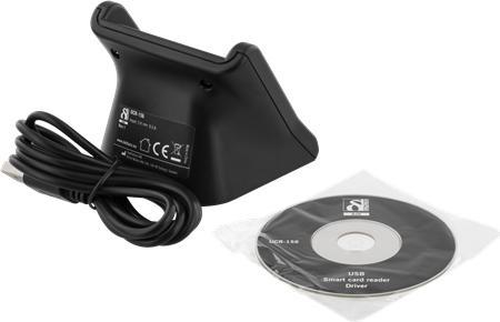 Immagine prodotto Deltaco Lettore di carte chip (USB 2.0)
