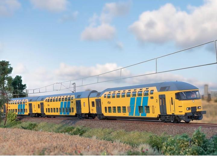 Produktbild Trix H0 23279 H0 Doppelstock-Steuerwagen der NS Bauart DDM2/3-Bvk, 2.Klasse (Spur H0)
