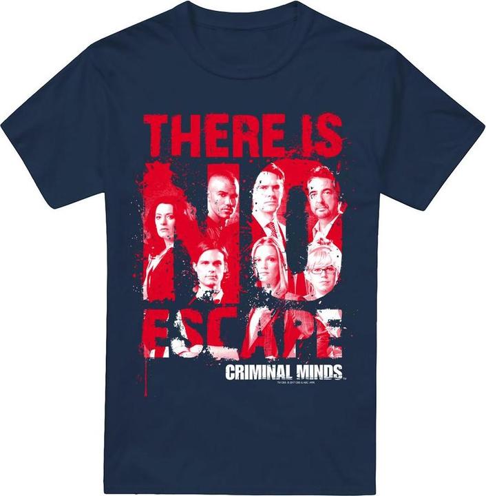 Criminal Minds Mens No Escape T-Shirt (S)