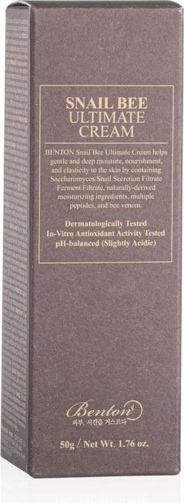Produktbild Benton Snail Bee Ultimate Cream (50 ml, 24h Creme)