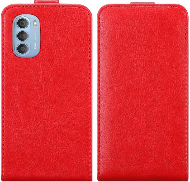 Actual product image Cadorabo Flip like Invis cover (Motorola Moto G51 5G)