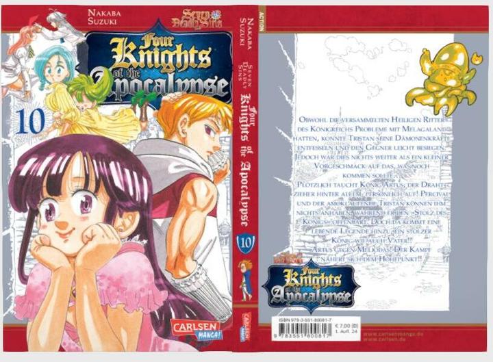 Immagine prodotto Seven Deadly Sins: Four Knights of the Apocalypse 10 (Tedesco, Suzuki Nakaba, 2024)