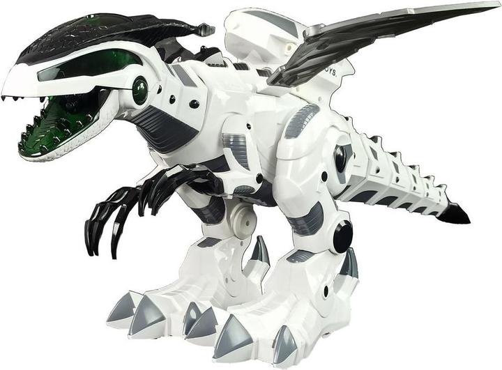 Produktbild Lean Toys Lean Cars Interaktiver Dinosaurier-Roboter, ferngesteuerte Musik-Dampflichter