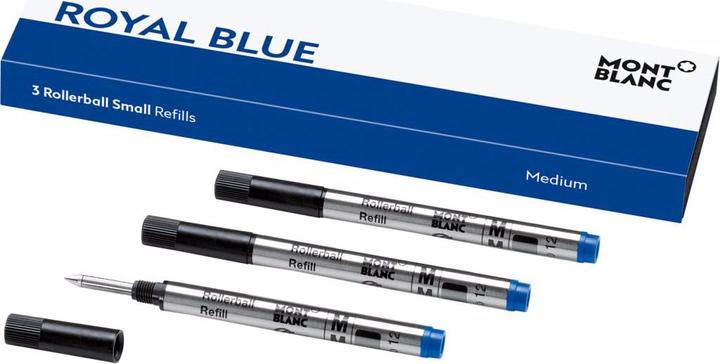 Actual product image Montblanc Refill rollerball (ink cartridges, Blue, 0.50 mm)