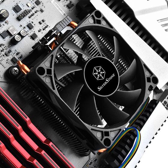 Actual product image Silverstone SST-KR01 - Kryton CPU Cooler, Low Profile