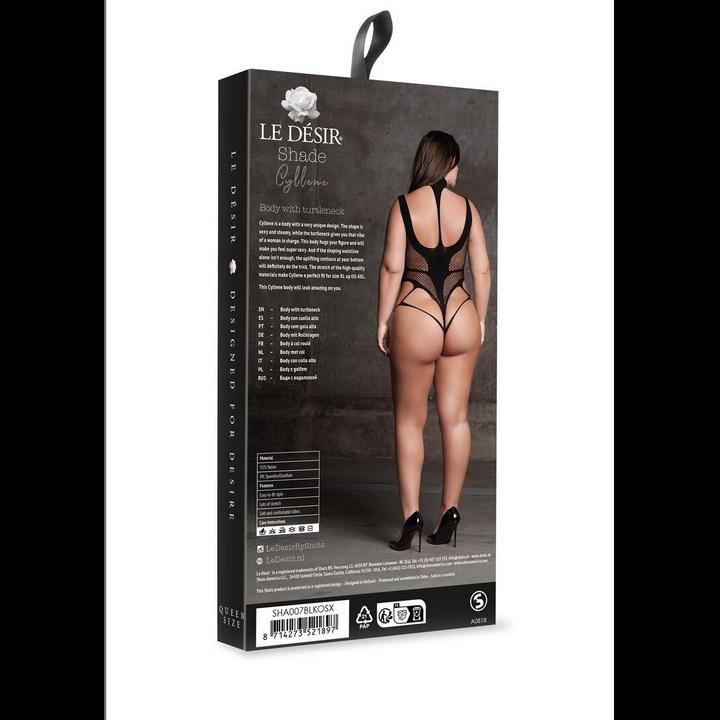 Actual product image Le Désir Cyllene XLVIII - Body with Turtleneck - Plus Size (XL)