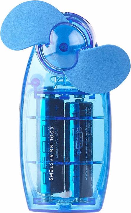Image du produit Pearl Mini-ventilateur de poche et à main alimenté par batterie