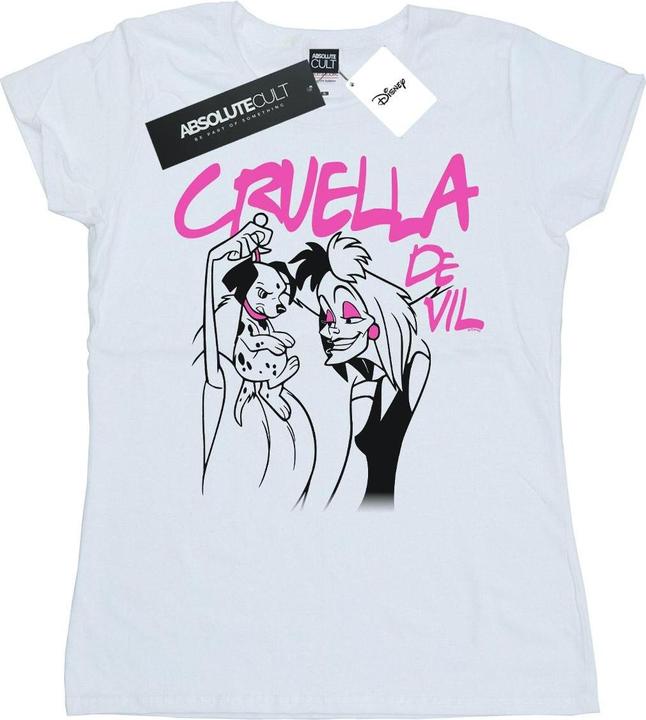 Immagine prodotto Disney Cruella De Vil Collared Maglietta Donna (XL)